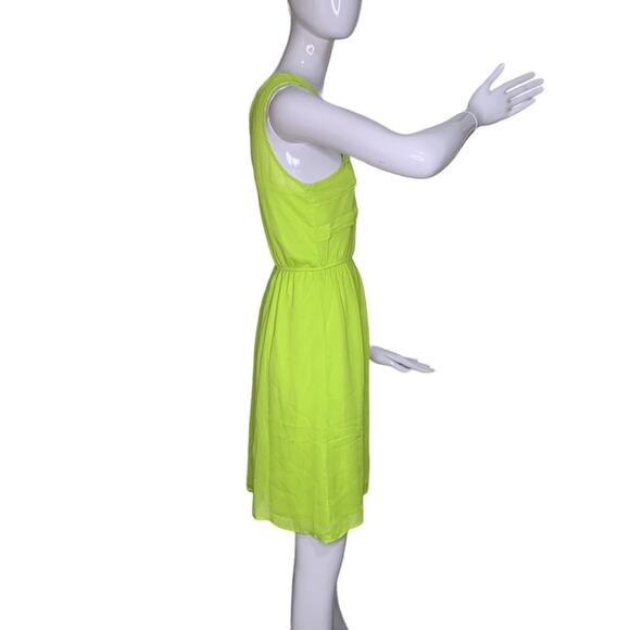 Maurices NWT Dress Sleeveless Pullover Full Lining Lime Green Size L - Picture 11 of 16